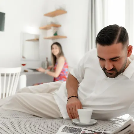 Birbas アパートホテル Agia Anna (Naxos)