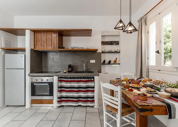 Lägenhetshotell Birbas Agia Anna (Naxos)